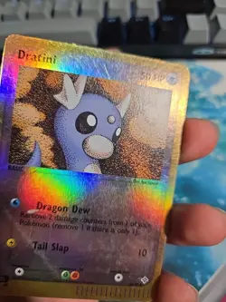 Dratini (Reverse Holo) 26/97 EX Dragon (HP/MP) Pokemon TCG - Image 4