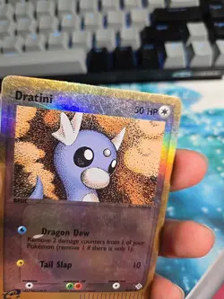 Dratini (Reverse Holo) 26/97 EX Dragon (HP/MP) Pokemon TCG - Image 5