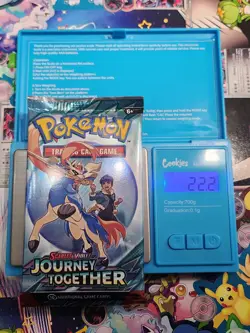 (VERY HEAVY)🔥 22.2g Pokemon TCG Journey Together Booster Pack (SEALED)✅ - Image 1