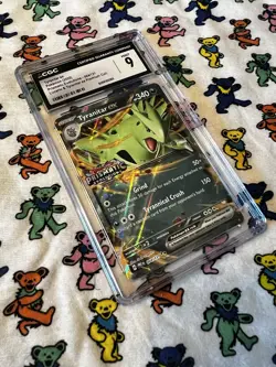 Tyranitar ex Pokemon (2025) Prismatic Evolutions - 064/131 STAMPED MINT 9 - Image 1