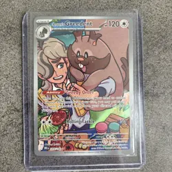 Arven's Greedent 205/182 Destined Rivals DRI Special Illustration Rare Pokemon - Image 1