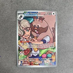 Arven's Greedent 205/182 Destined Rivals DRI Special Illustration Rare Pokemon - Image 2