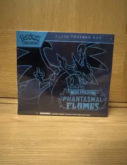 🔥Pokemon TCG - Phantasmal Flames - Elite Trainer Box ETB - Sealed 🔥🚚 ✅ - Image 1