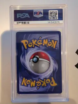 1999 POKEMON BASE SET UNLIMITED #11 NIDOKING-HOLO PSA 7 - Image 2