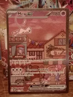 Mew EX SVP 053 Holo Pokemon Black Star Promo 151 Scarlet and Violet - Image 1