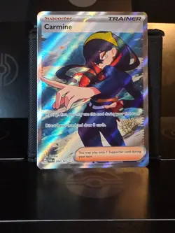 Carmine 204/167 Sv06: Twilight Masquerade Full Art Rare Trainer, Pokemon TCG - Image 2