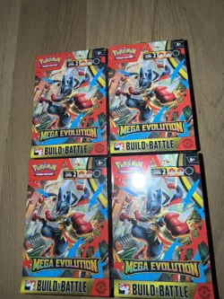 Pokemon TCG Mega Evolutions Build and Battle Prerelease Sealed x5 🎉✅ - Image 4