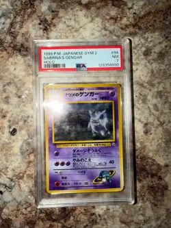 PSA 7 Sabrina's Gengar Holo 94 Gym 2 Pokemon Japanese - Image 1