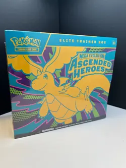 Pokemon Ascended Heroes Elite Trainer Box NEW ETB sealed small rip on side - Image 1