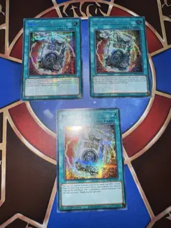 Yugioh x3 Ready Fusion MP22-EN163 Secret Rare 1st Edition NM (2 are euro prints) - Image 1