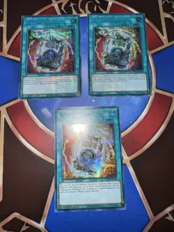 Yugioh x3 Ready Fusion MP22-EN163 Secret Rare 1st Edition NM (2 are euro prints) - Image 2