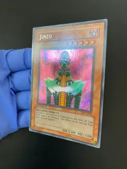 YU-GI-OH! JINZO SECRET RARE PSV-E000 1ST EDITION ENGLISH EUROPE NM/EX - Image 2