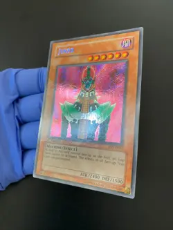 YU-GI-OH! JINZO SECRET RARE PSV-E000 1ST EDITION ENGLISH EUROPE NM/EX - Image 4