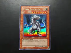 Yugioh - Cyber Dinosaur JUMP-EN024 Ultra Rare Promo - Image 1