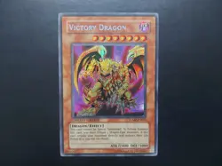 Yugioh - Victory Dragon JUMP-EN011 Secret Rare Promo - Image 1
