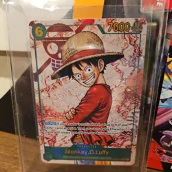 Monkey D. Luffy OP13-118 SEC Alt One Piece Carrying On His Will English Foil NM - Image 1