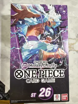 One Piece English TCG ST26 Purple/black Monkey.D.Luffy Deck. (Deck ONLY) - Image 1