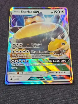 Snorlax GX - SM05 - Pokemon Sun & Moon Promo Ultra Rare Card NM - Image 2