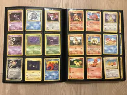 216 x Pokemon TCG WOTC Vintage Cards in binder including holos, rares, vintage - Image 3