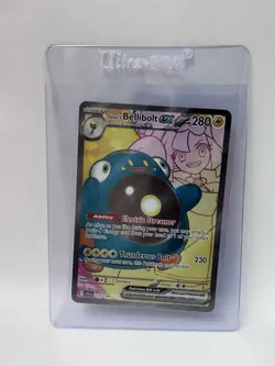 Pokemon TCG Iono's Bellibolt EX Journey Together Ultra Rare Holo Card 183/159 - Image 1