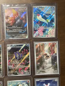 Pokemon Scarlet & Violet Illustration Rare Card Lot (18 Cards) - Image 4