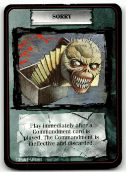 1995 Kult Reality is a Lie! Trading card game - SORRY - Image 1