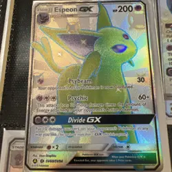 Espeon GX Hidden Fates Shiny Vault Full Art Holo Rare Pokemon Card SV60/SV94 NM - Image 5