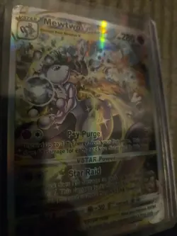 Mewtwo VSTAR GG44/GG70 Pokemon Crown Zenith Galarian Gallery Card - Image 2