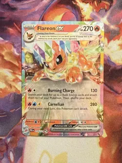 Flareon ex 014/131 - Double Rare - Prismatic Evolutions - Pokemon Card - NM/LP - Image 1