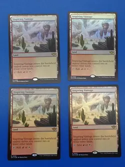 MTG Foil Inspiring Vantage X4 NM Outlaws Of Thunder Junction Magic Cards - Image 1