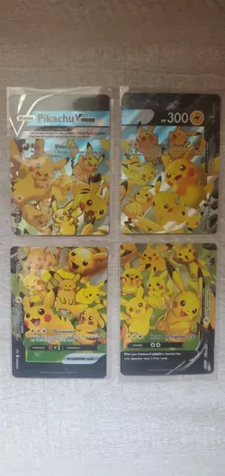 Pikachu V-Union - SWSH139-142 - Pokemon TCG: Celebrations Promo 4 Card Set NM - Image 1