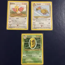 Lot Of 3 Vintage Legendary Collection Pokemon Cards WOTC Old School - Image 1