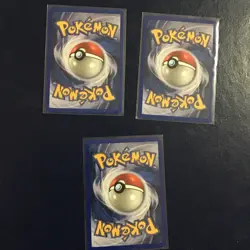 Lot Of 3 Vintage Legendary Collection Pokemon Cards WOTC Old School - Image 2