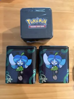 Lot Of 3 Pokemon Trading Card Game: Stacking Tin- Ogerpon (2025) New & Sealed - Image 1