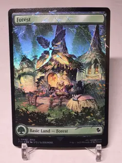 Forest (Chocobo Track Foil) Commander: Final Fantasy Foil - Image 1
