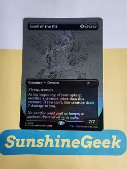 Lord of the Pit (Sketch Showcase) (Rainbow Foil) Secret Lair Drop Foil - Image 1