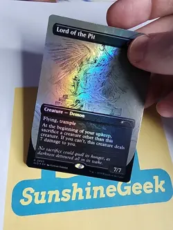 Lord of the Pit (Sketch Showcase) (Rainbow Foil) Secret Lair Drop Foil - Image 2