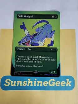Wild Mongrel Secret Lair Countdown Kit Foil - Image 1