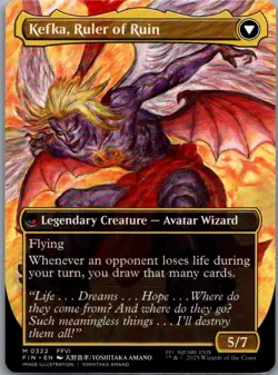 Kefka, Court Mage #0322 Borderless Final Fantasy Regular - Image 2