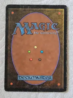 Llanowar Elves Magic mtg Heavy Play, English Limited Edition BETA x1 - Image 2