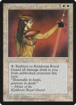 Kjeldoran Royal Guard - Ice Age (ICE) - Image 1