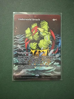 Underworld Breach Borderless Foil 0010 PZA Teenage Mutant Ninja Turtles TMNT MTG - Image 1