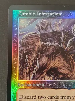 Foil Zombie Infestation *Odyssey* Light Play LP - MTG Magic the Gathering - Image 2