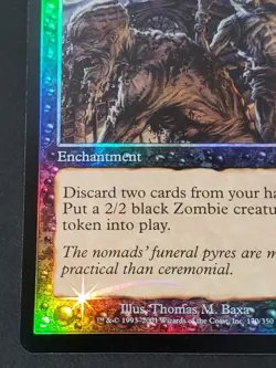 Foil Zombie Infestation *Odyssey* Light Play LP - MTG Magic the Gathering - Image 5
