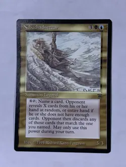 MTG Nebuchadnezzar Legends English Rare "Hot" - Image 1