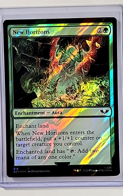 2022 MTG Magic the Gathering Warhammer 40k 40000 Surge Foil #218 New Horizons - Image 1