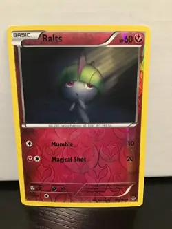 Ralts Pokemon BREAKthrough 100/162 Reverse Holo Common - Image 1