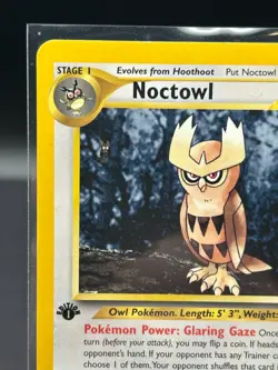 Noctowl 1st Edition Pokemon TCG Neo Genesis (2000) Vintage - Near Mint - Image 2