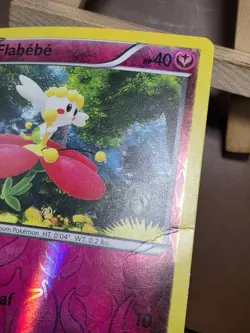 HP/DMG FLABEBE Pokemon TCG Flashfire 63/106 Reverse Holo 2014 - Image 3