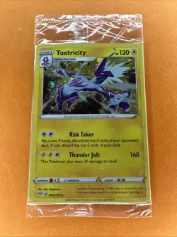 Pokemon Toxtricity 063/189 Sealed Knockout Box Promo - Image 1